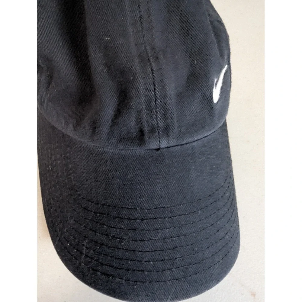 Nike Heritage 86 Black Baseball Cap Swoosh Logo Men One‎ Size